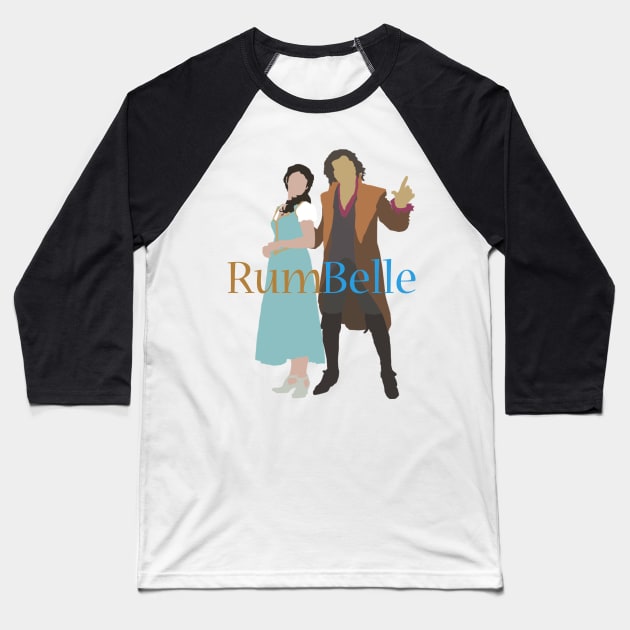 Rumbelle - Once Upon a Time Baseball T-Shirt by eevylynn